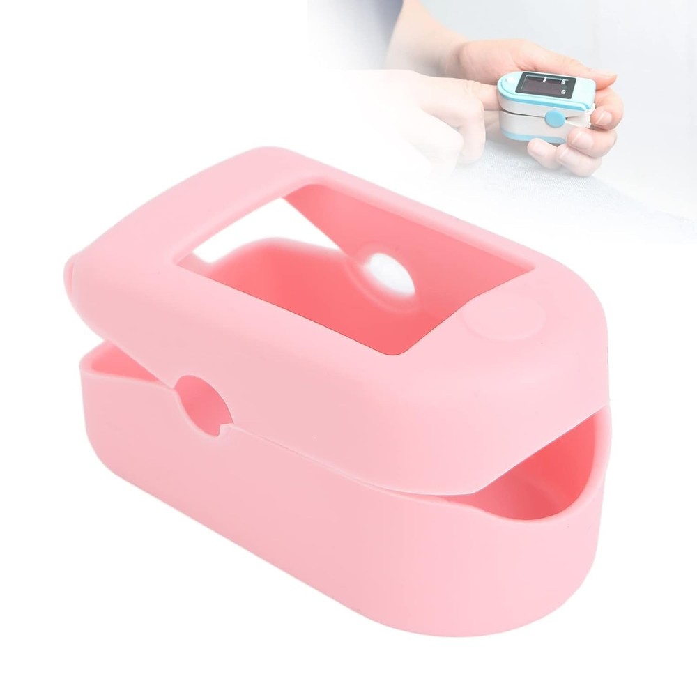 Fansoftiks Pink Pulse Oximeter Fingertip Case,Oximeter Case Compact