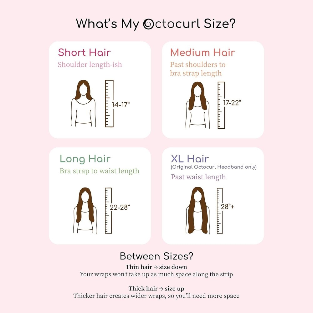 Customizable Heatless Curls - Medium to Thin Hair