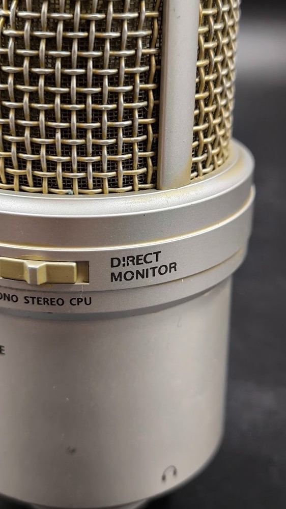 Samson G-Track Microphone Used Working Gold