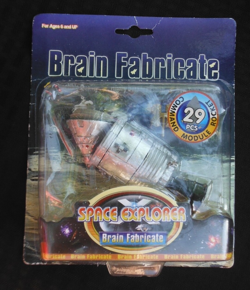 Brain Fabricate Command Module Rocket Space Explorer puzzle Collectors item