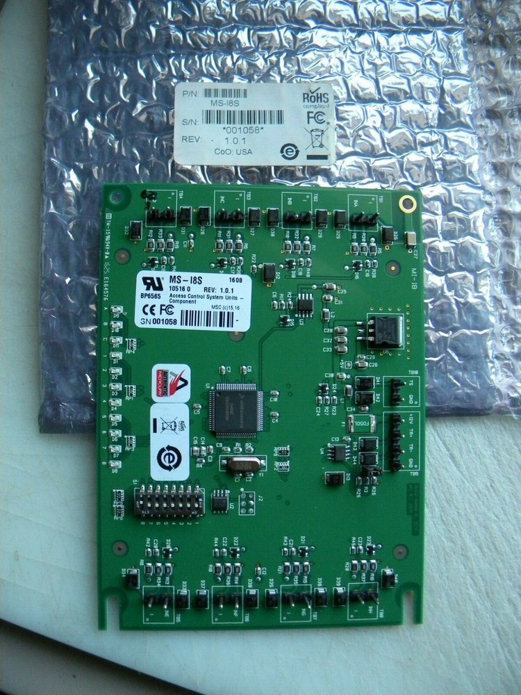 Access Control System MS-18S  BP6565 System Control board