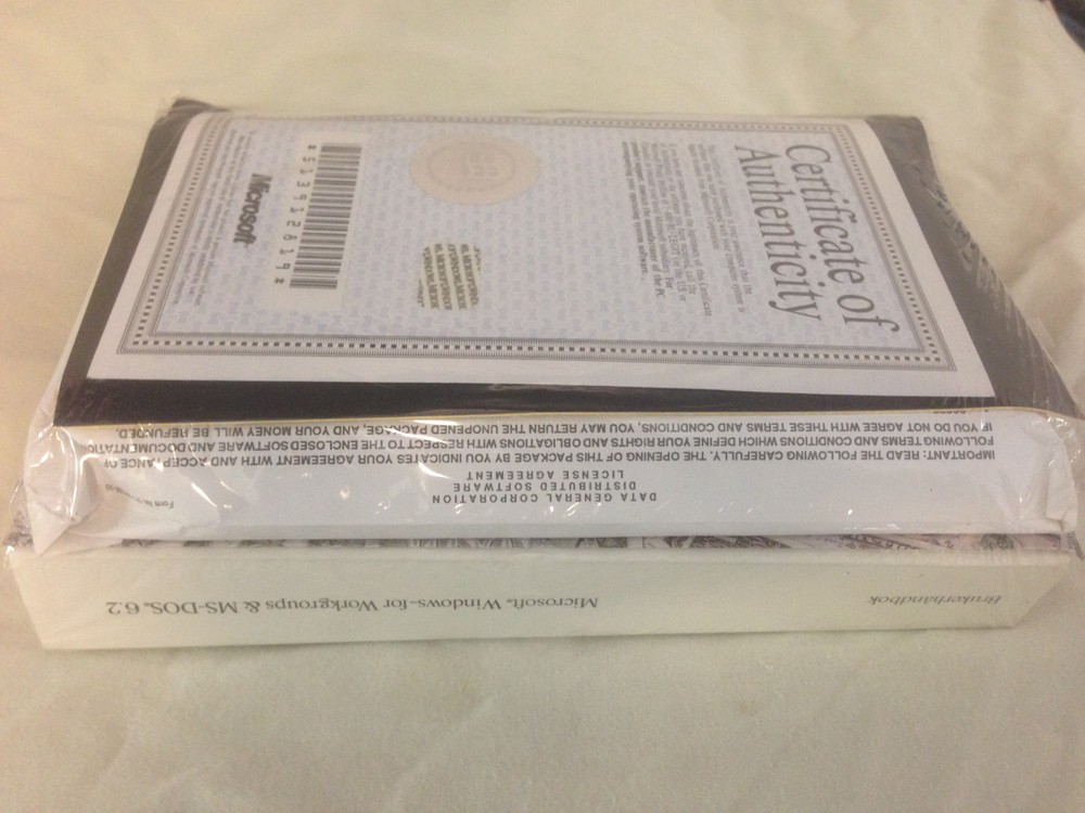 Norwegian Microsoft Windows for Workgroups 3.11 & MS-DOS 6.21 Diskettes Manual