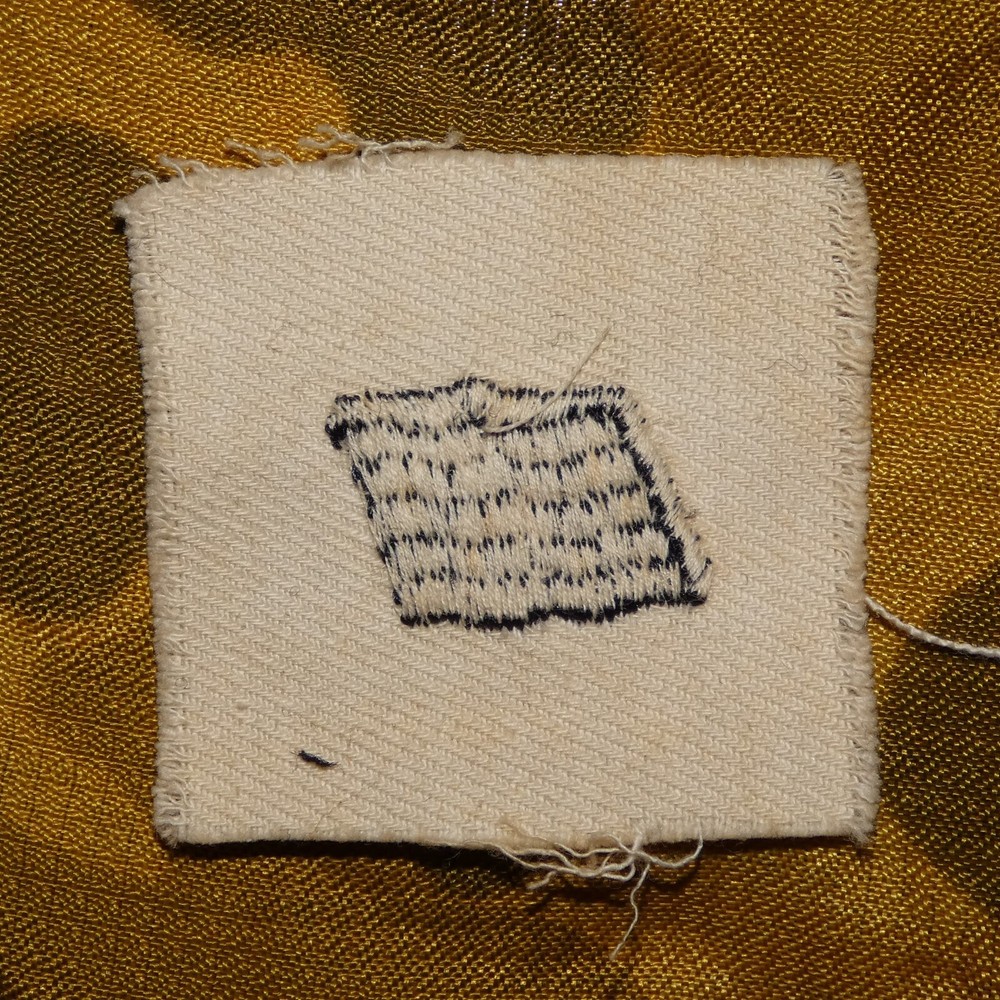 Vintage WW2 US Navy Printer Striker Distinguishing Mark Patch