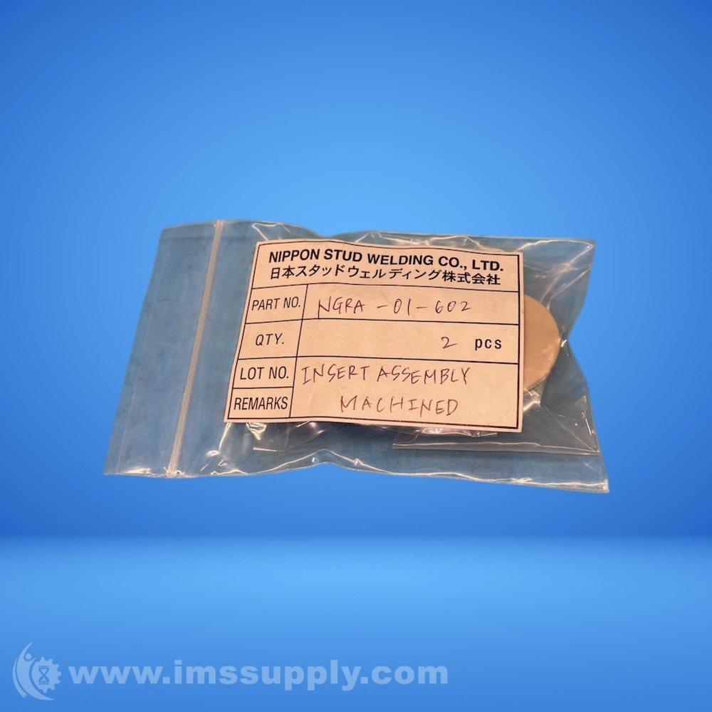 NIPPON STUD WELDING CO., LTD. NGRA-01-602 Insert Assembly FNFP