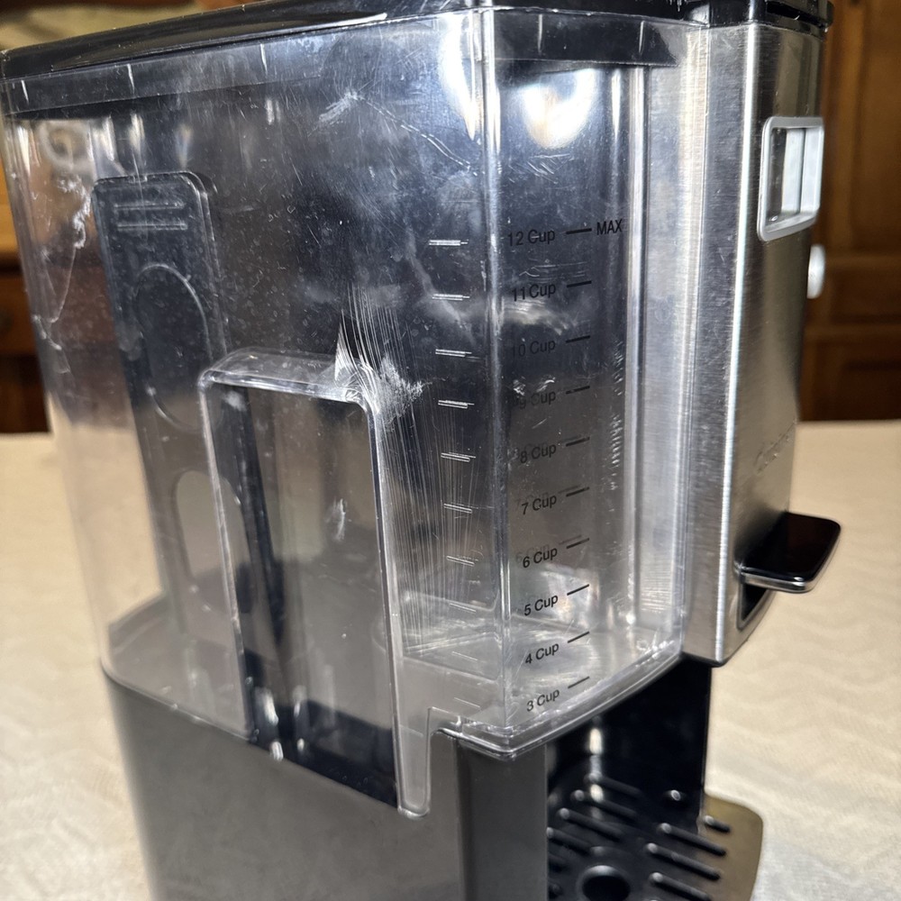 Cuisinart DCC-3000P1 Silver Black Electric 12-Cup Programmable Coffee Maker