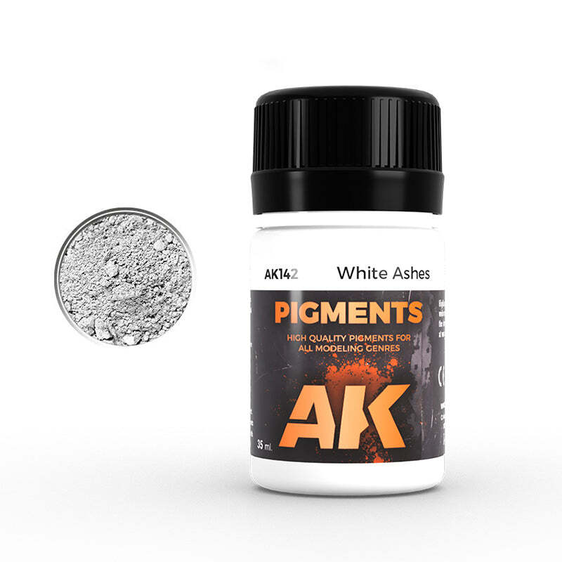 AK Interactive AK142 White Ashes Pigment 35ml - US