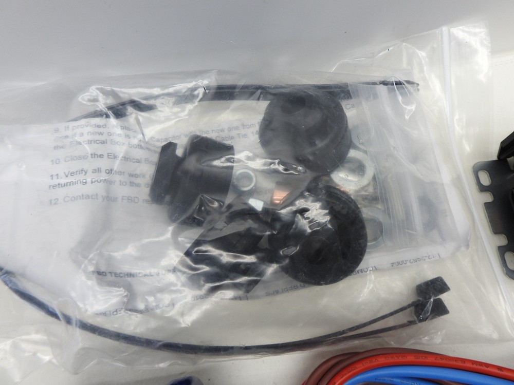 FBD Frozen Beverage Dispenser E-Box Contactor & Capacitor Replacement Kit NEW!