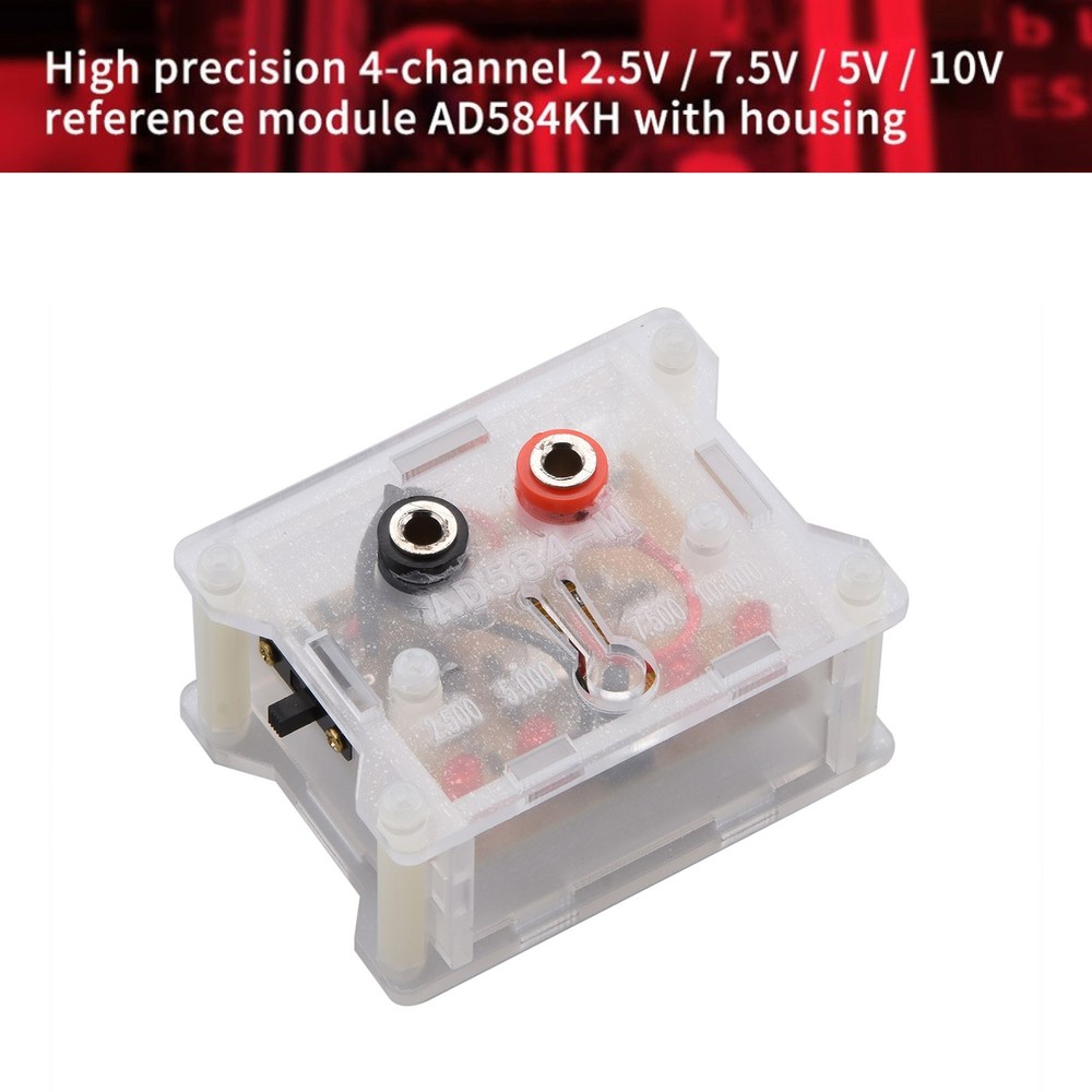 High Precision 2.5V/7.5V/5V/10V Voltage Reference Module AD584KH With Housing