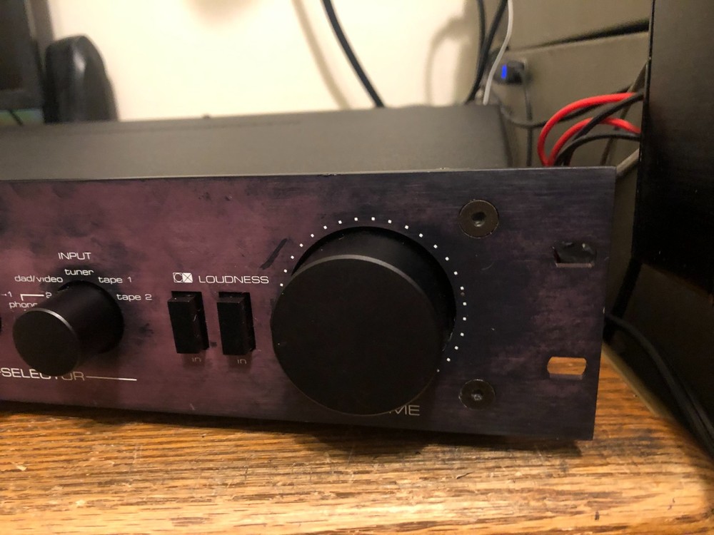 Working Vintage ADCOM GFP-1A Stereo Preamplifier w/ 2x Phono Input