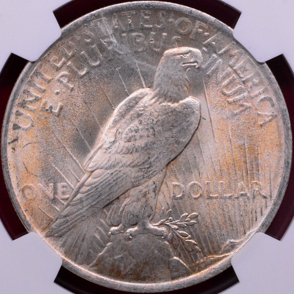 NGC MS-66! 1922 PEACE DOLLAR