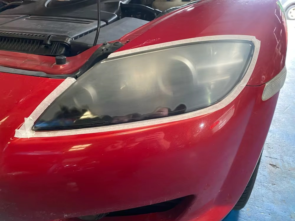 Car Headlight Polishing Restoration Kit 800ML Repair Liquid Polymer Tool