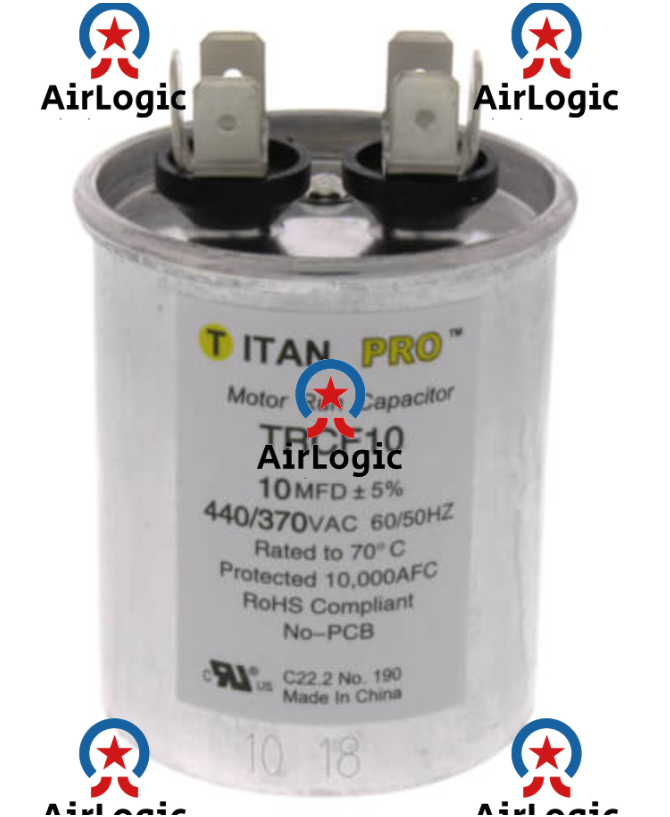 621435 622133 Intertherm Nordyne Miller 10 uf MFD 370 Volt VAC Run Capacitor