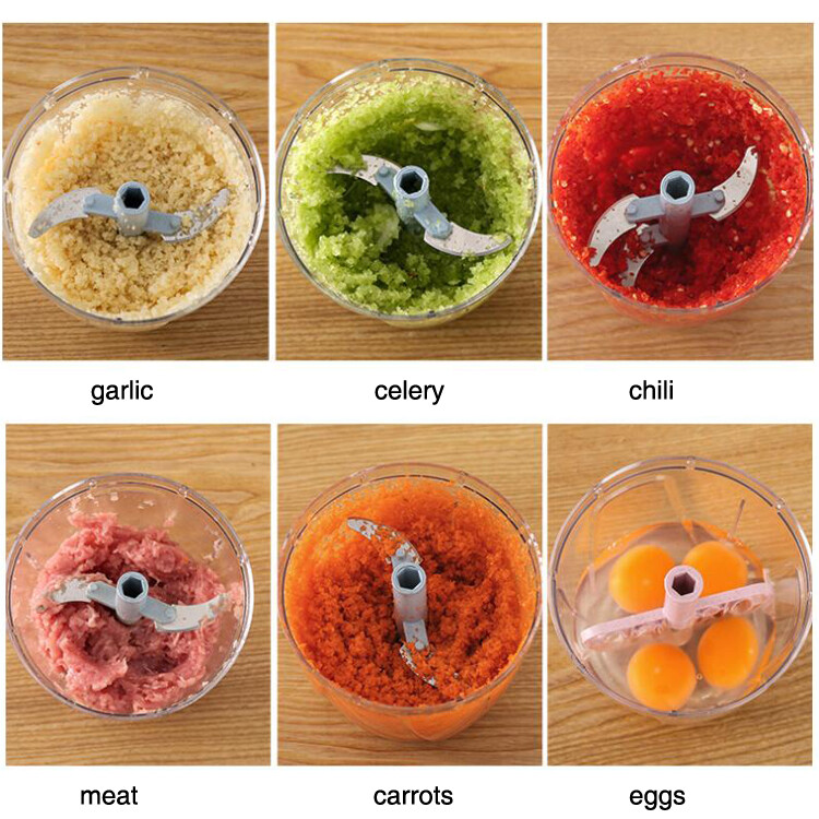 Multi-Function Manual Pulling Food & Vegetable Chopper Cutter Shredder