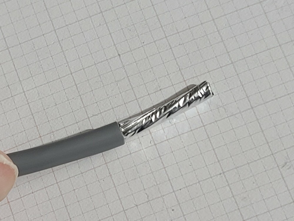 Belden 9538 24/8C EIA RS-232 Shielded Computer/Instrumentation Cable Gray /10ft