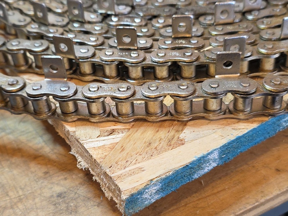 tsubaki 50 chain nickel plated 35 FT