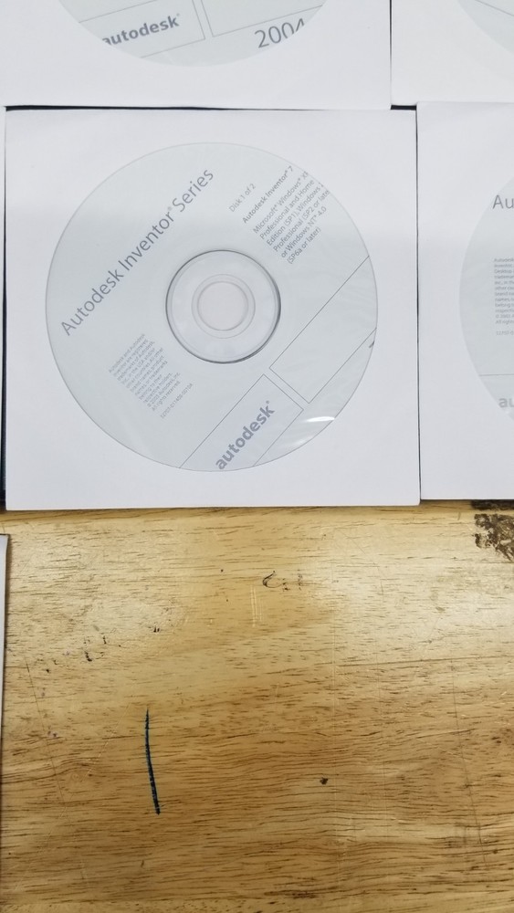 Autodesk/AutoCAD 2004 suite CD Software 14 CD ((NO Product Key))