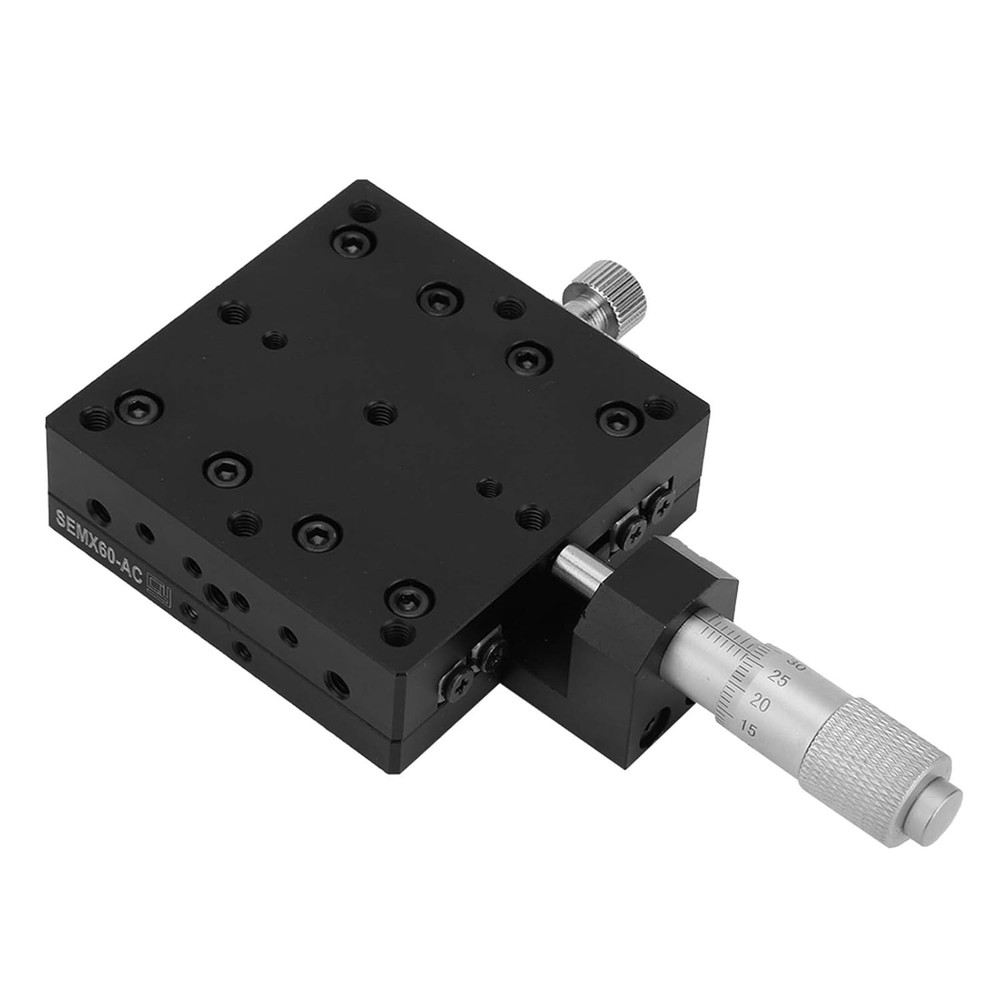 X Micrometer Manual Fine-Tuning Cross Roller Precision Linear Stages X Axis...