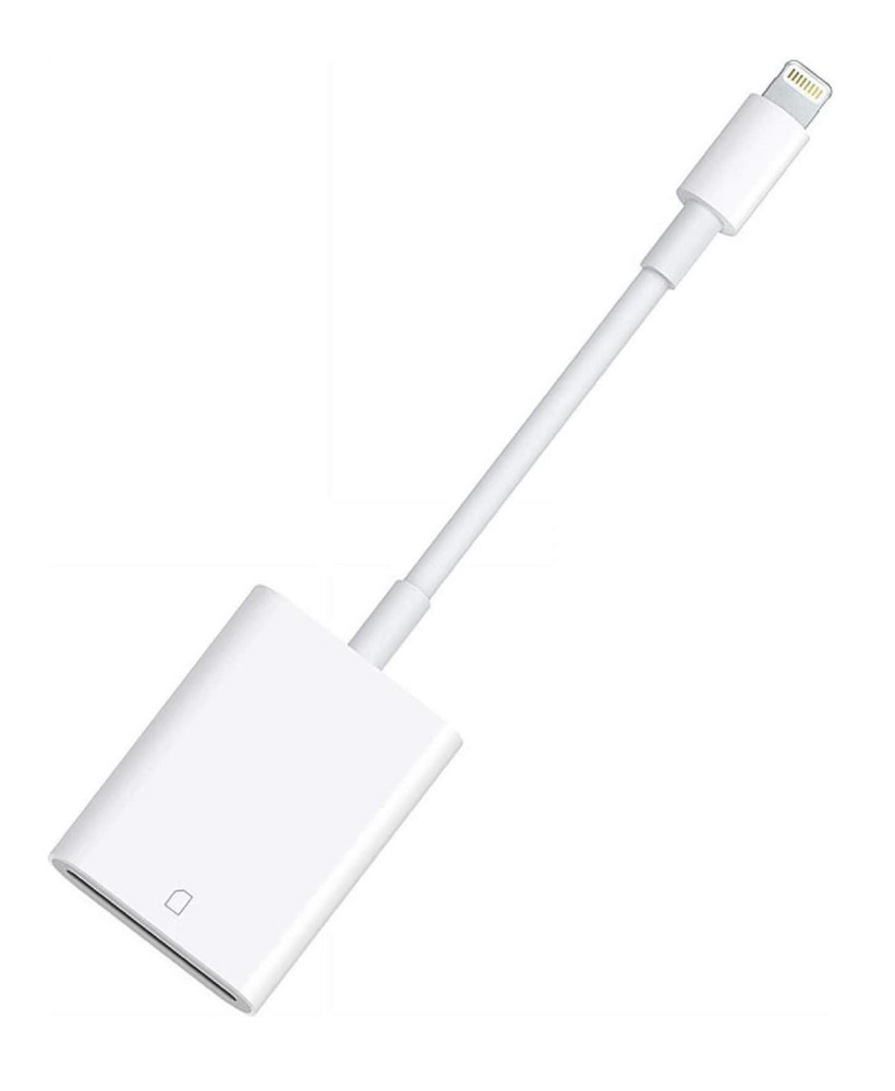 MFi Lightning to SD Card Reader iPhone 13 12 11 iPad Camera Adapter