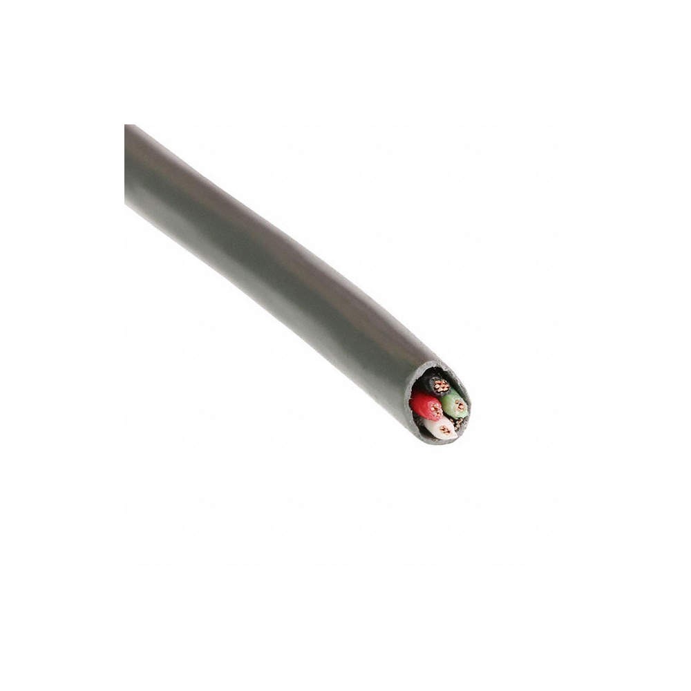 CAROL E1004S.41.10 Data Cable,Riser,4 Wire,Gray,1000ft 451H15