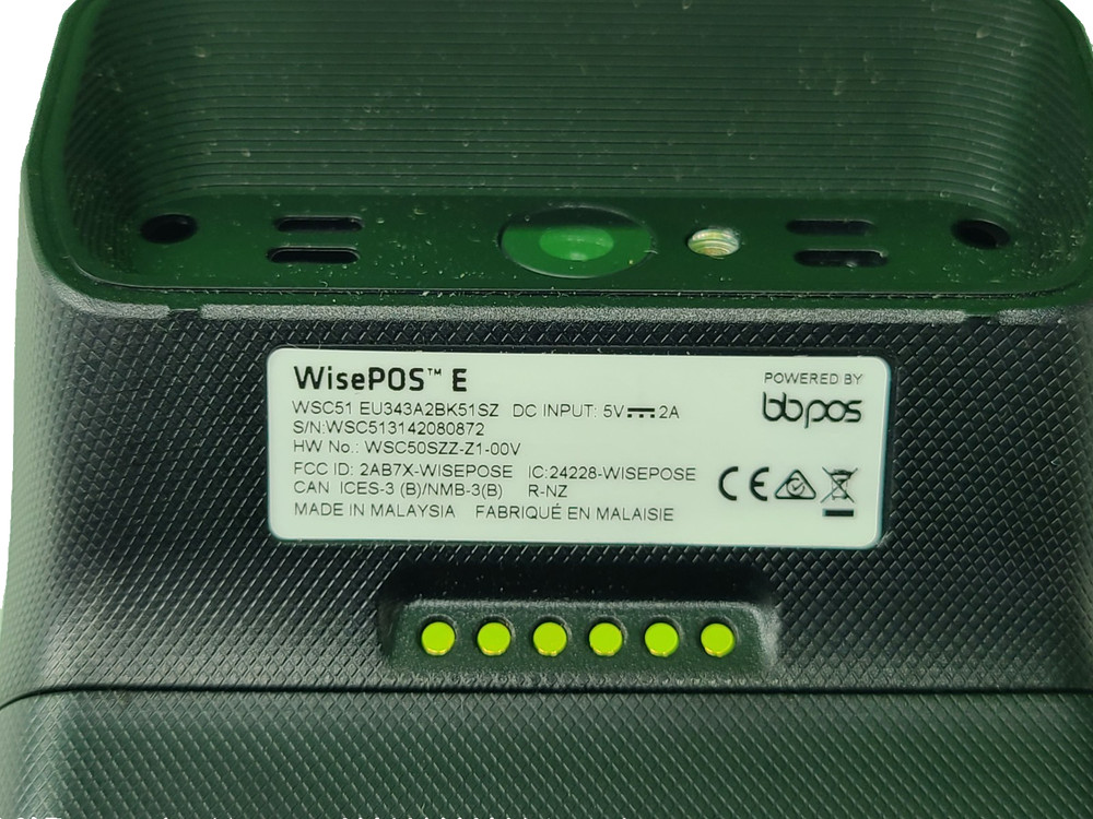 Stripe BBPOS WisePOS E WSC51 Touchscreen Card Reader With Battery NEW