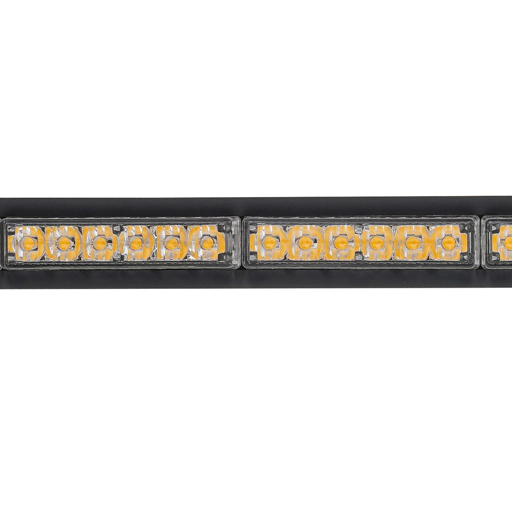 28.4" 80 LED Amber LED Strobe Light Bar, Emergency Strobe Light, Strobe Light