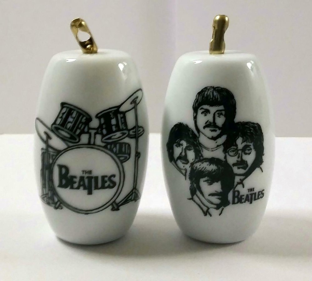 Set of 2 The Beatles Ceiling Light / Fan Pulls