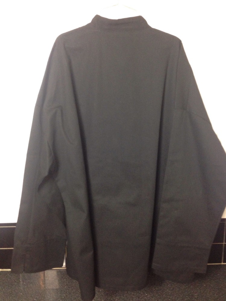NET 350 Chef Apparel Chef Jacket Coat Black 4XL