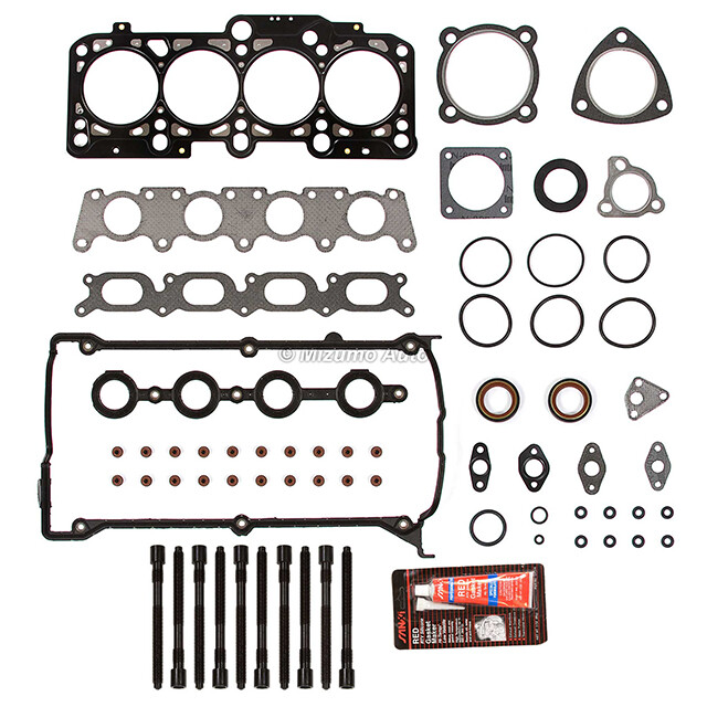 Head Gasket Set Valves Timing Belt Kit Fit 01-06 Volkswagen Audi 1.8 TURBO
