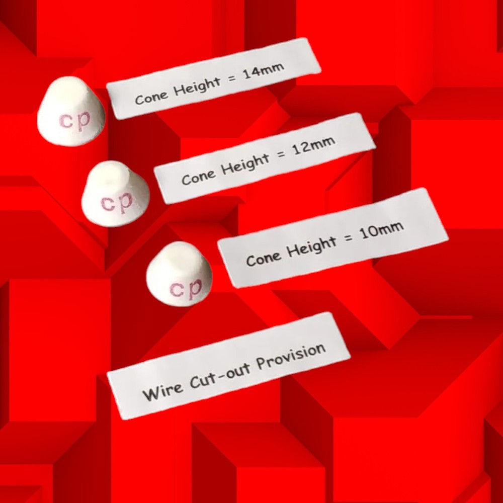 Custom Height Roland Replacement Trigger cones by Convertible Percussions