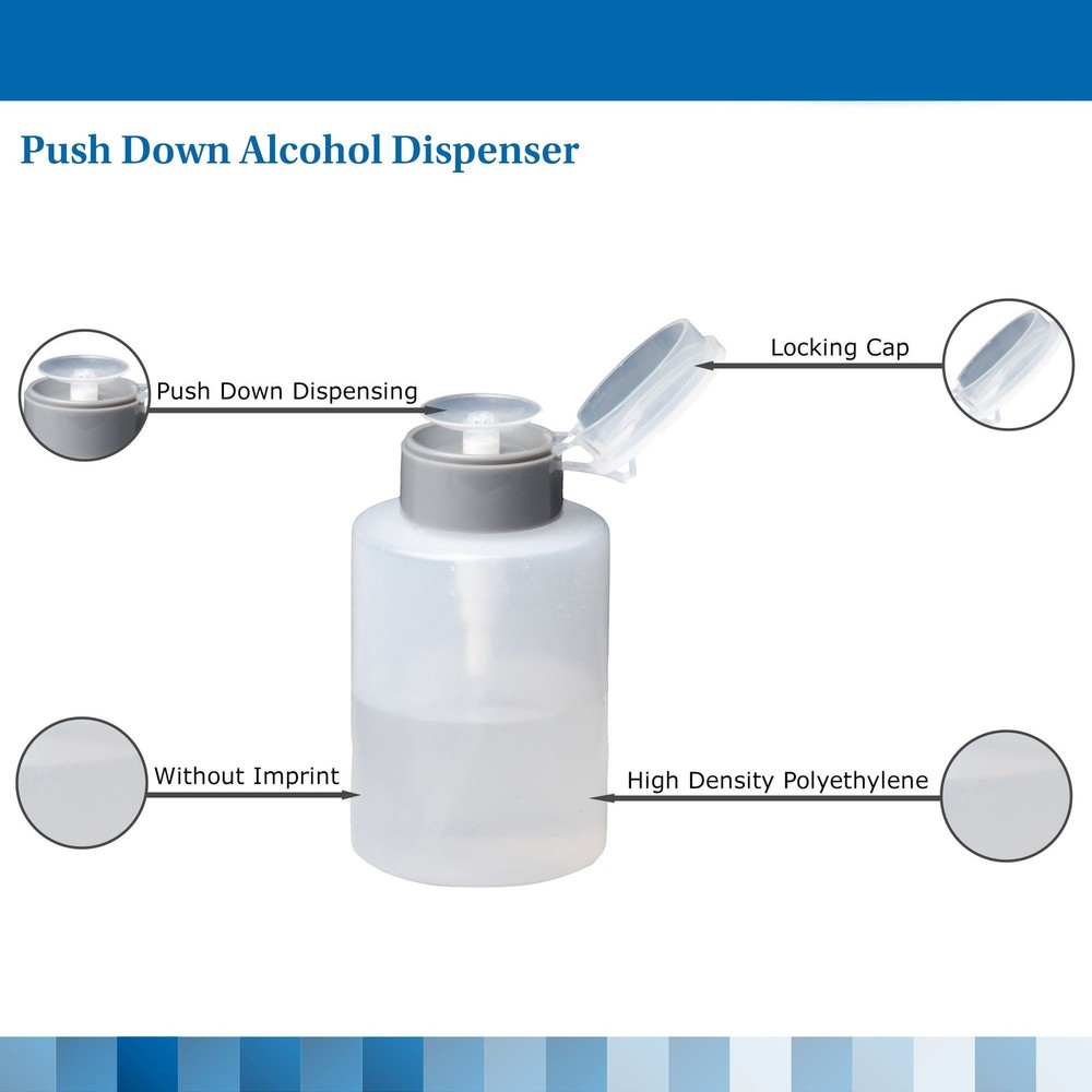 McKesson Alcohol Dispenser Reusable Clear 9 oz. Solid 63-402512 Ct