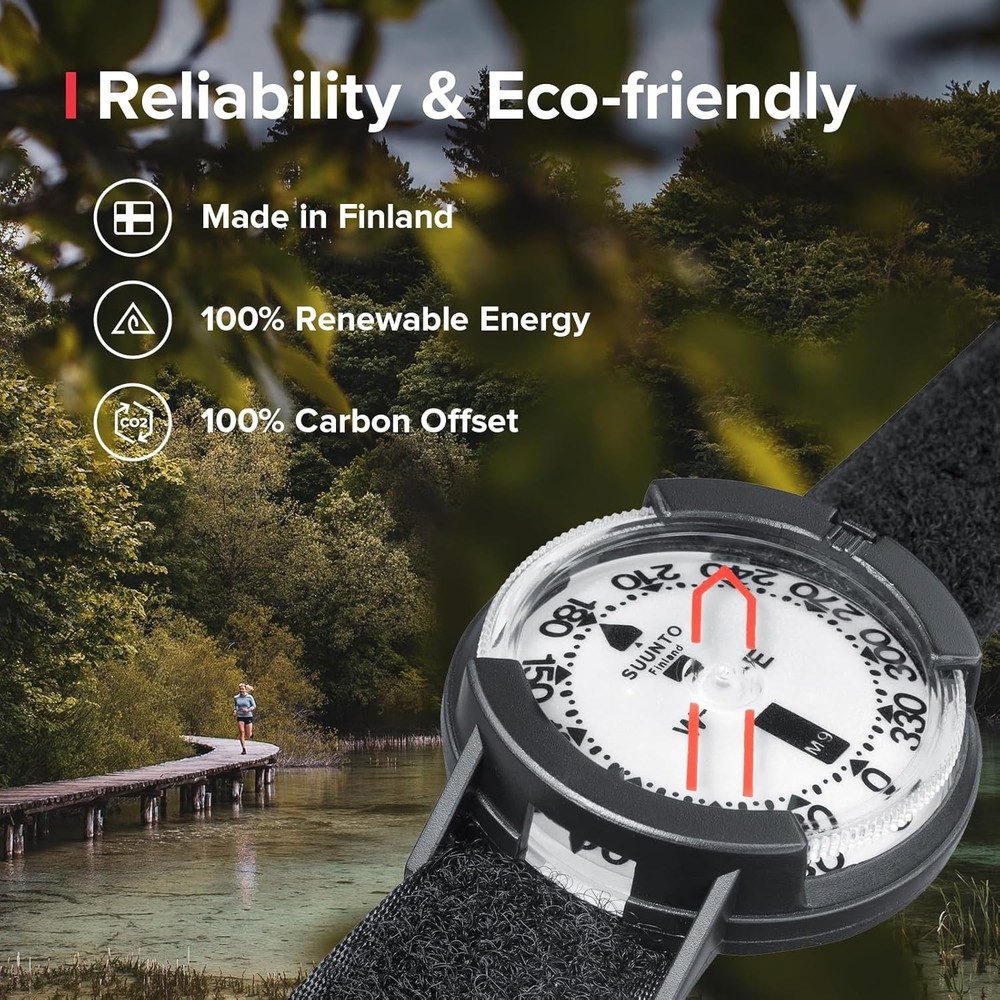Compact Wrist Mount Compass for Outdoor Activities
