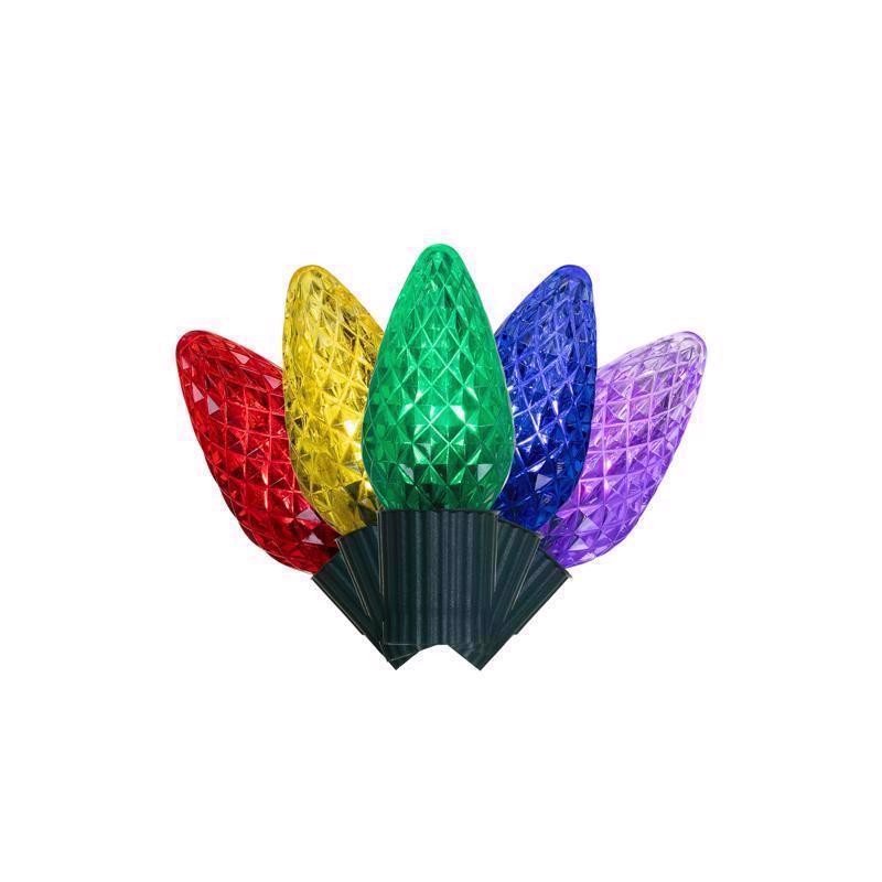 Celebrations Classic LED C9 Multicolor String Christmas Lights 16ft