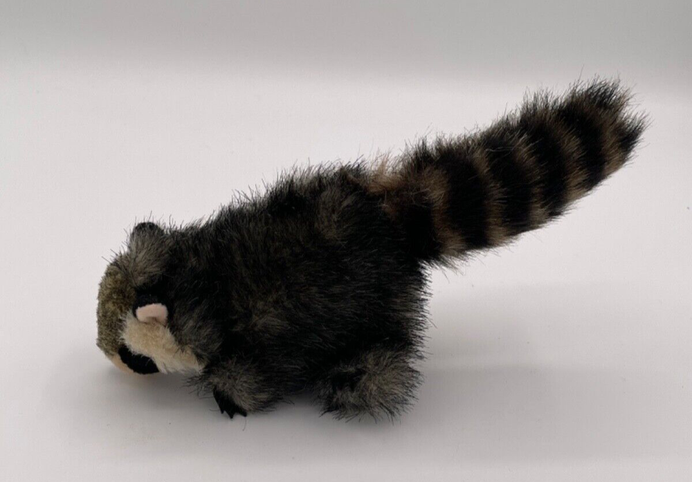 Folkmanis Finger Puppet ~ Mini Raccoon Plush