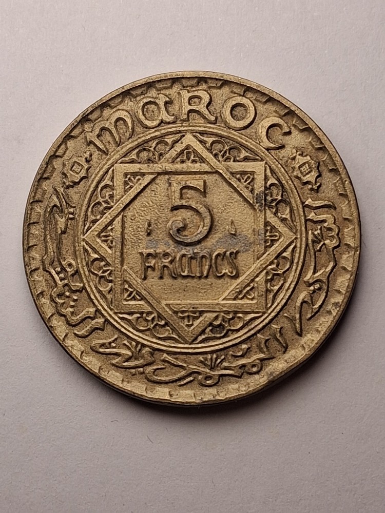 1365 (1946) Morocco 5 Francs