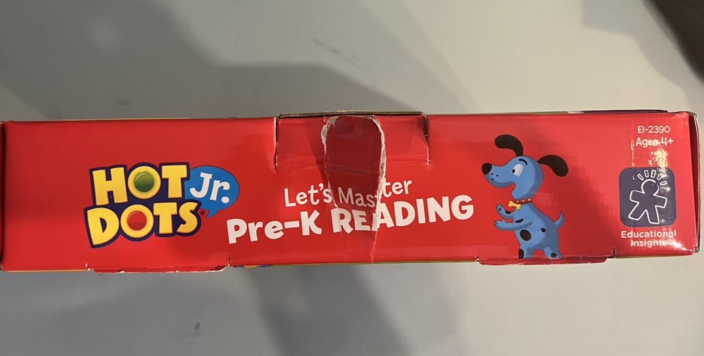 Educational Insights Hot Dots Jr. Let's Master Pre-K Reading Set