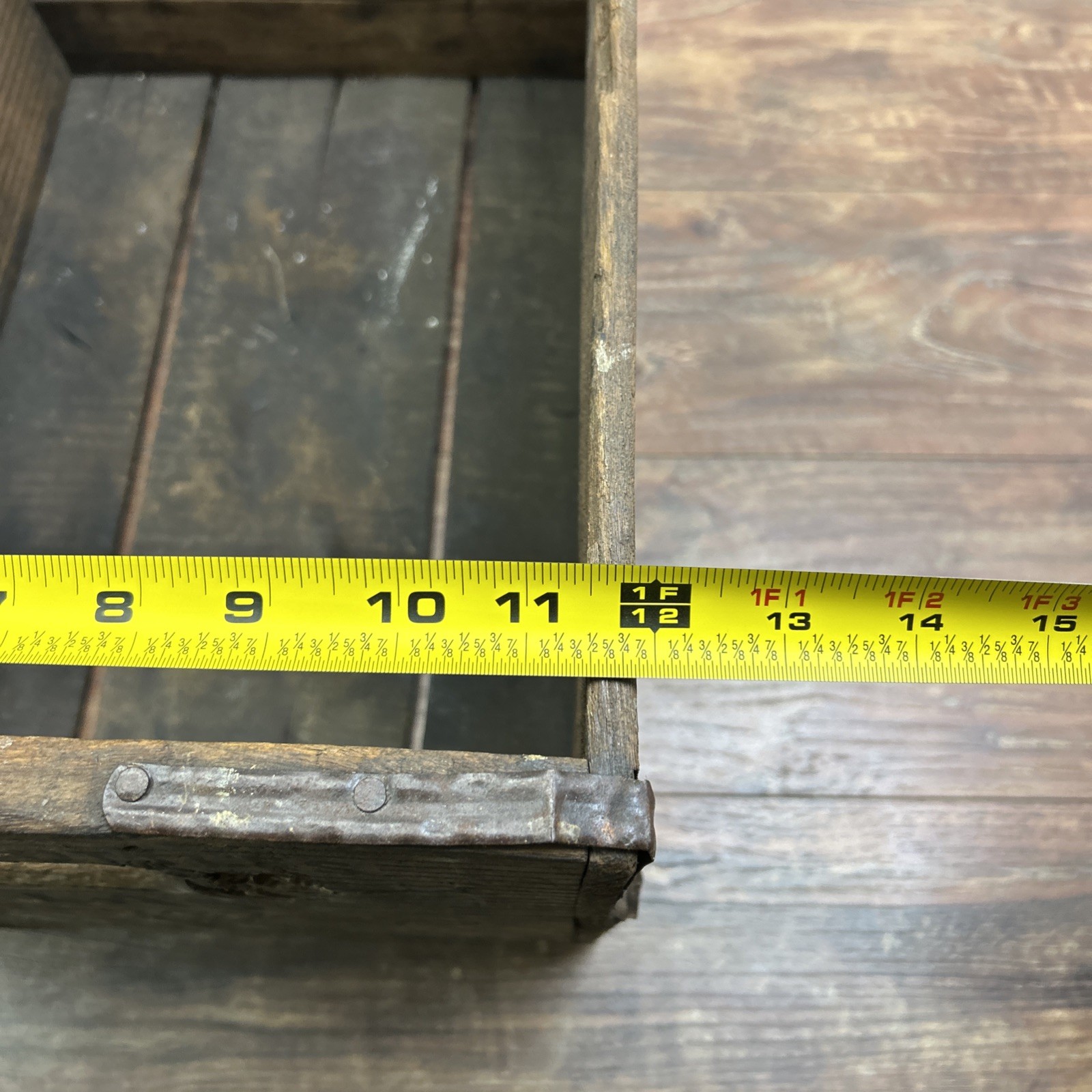 Atlas Prager Beer Crate Case Wood Chicago BW96 Wooden Advertising No Lid