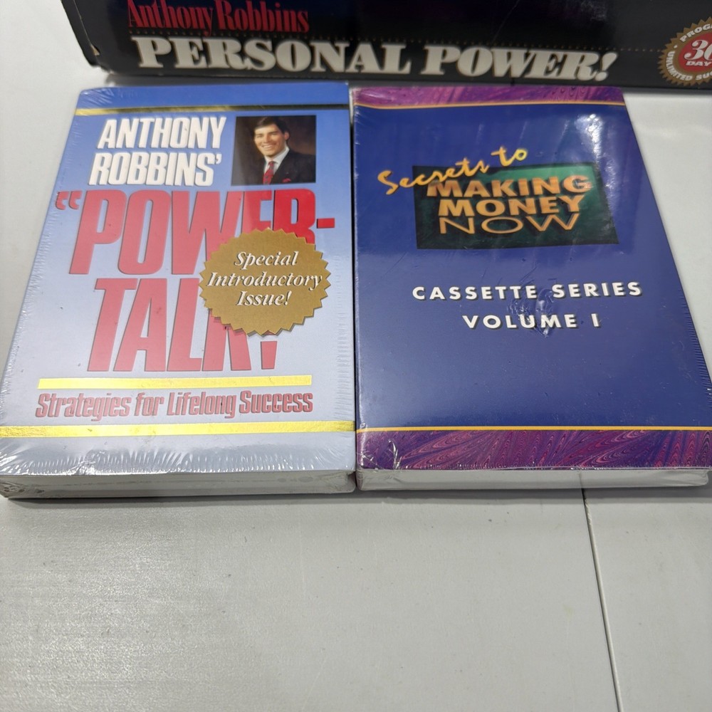 Anthony Robbins Personal Power 30 Day Program Cassetts Set Missing Disc 2!