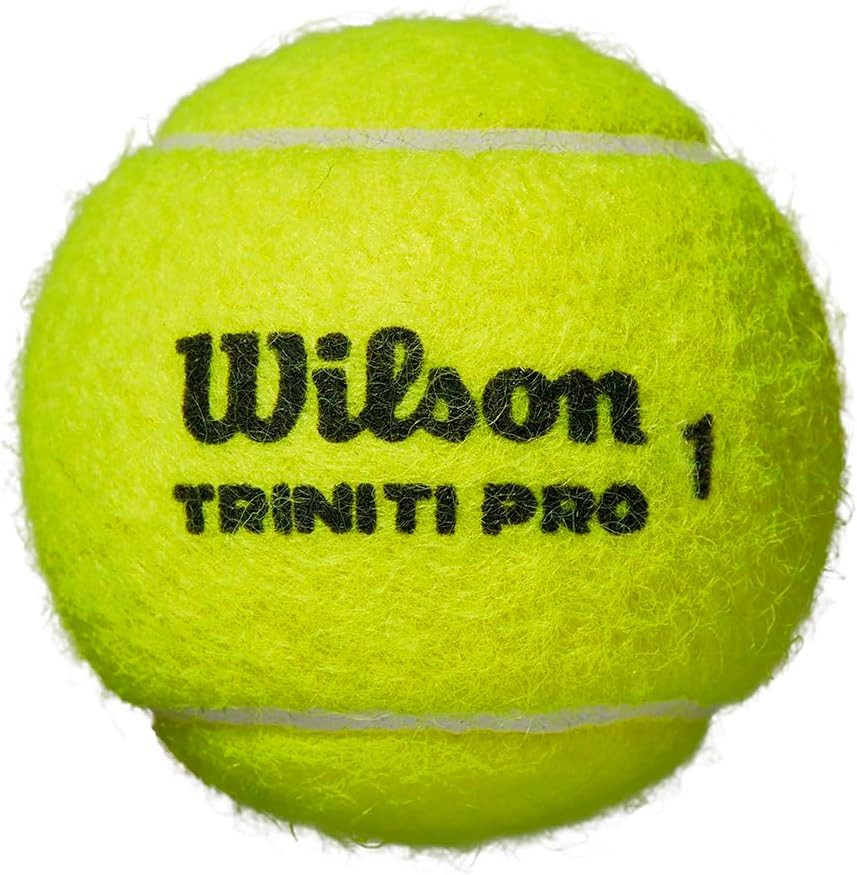 WILSON Triniti Pro Tennis Balls - 3 Balls, Yellow