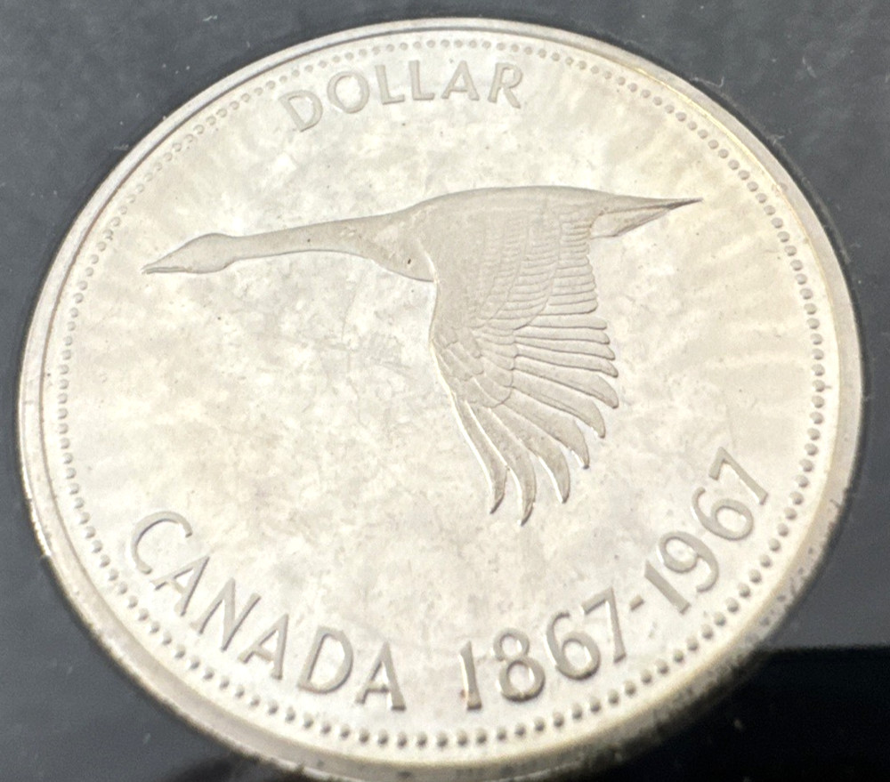 1867-1967 Canada Commemorative Proof Silver Dollar