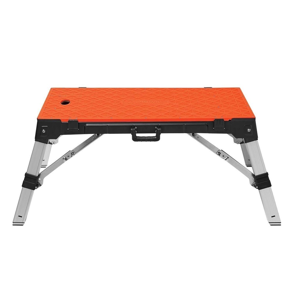 4 in1 Portable Workbench Work Table Dolly Scaffold and Creeper Adjustable Height