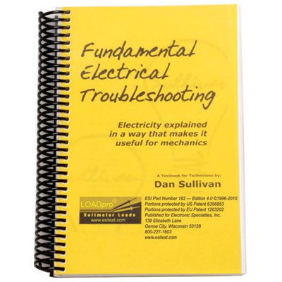 Electronic Specialties 182 Loadpro Troubleshooting Book
