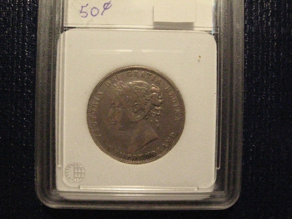 1872 Newfoundland coin set