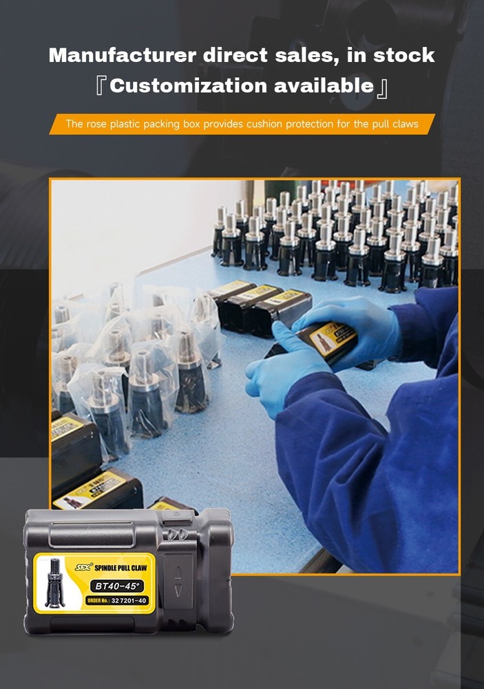 CNC OT-HSK100-K Spindle Gripper External Thread High Precision