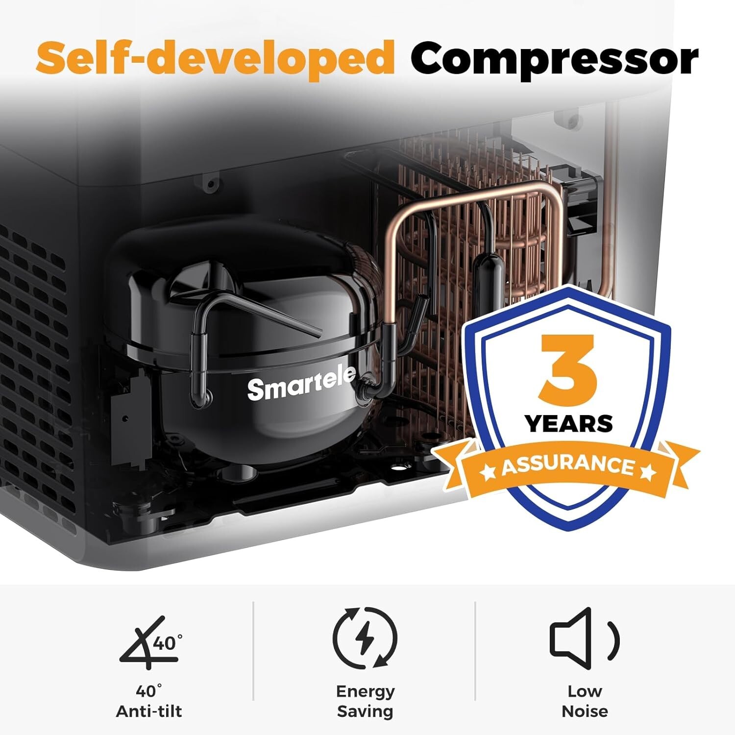 Setpower RF20 12V Portable Refrigerator with PG216WH Battery Pack for camping