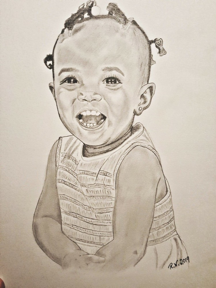 pencil portrait