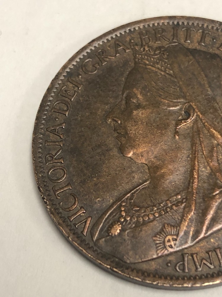 1901 ONE PENNY GREAT BRITAIN