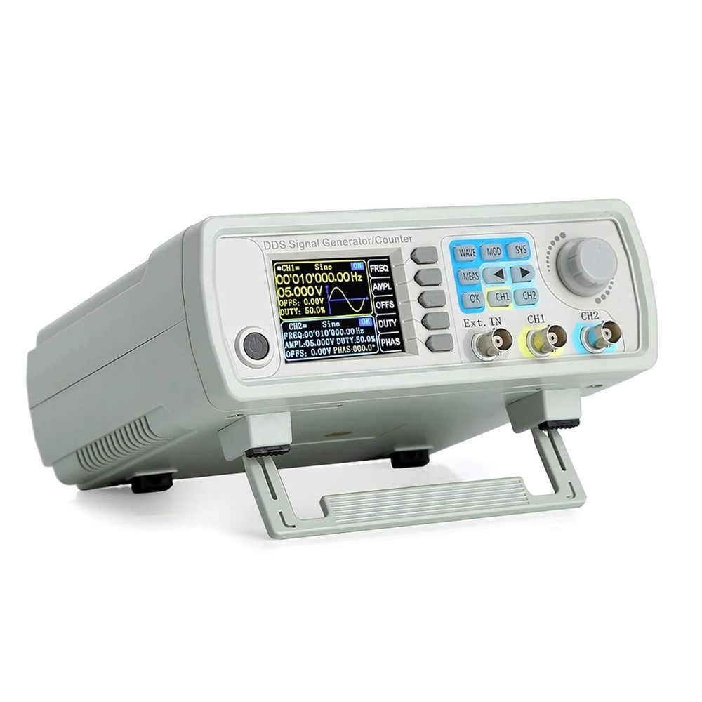30MHz Dual-Channel Signal Generator with High Precision Waveform Functions