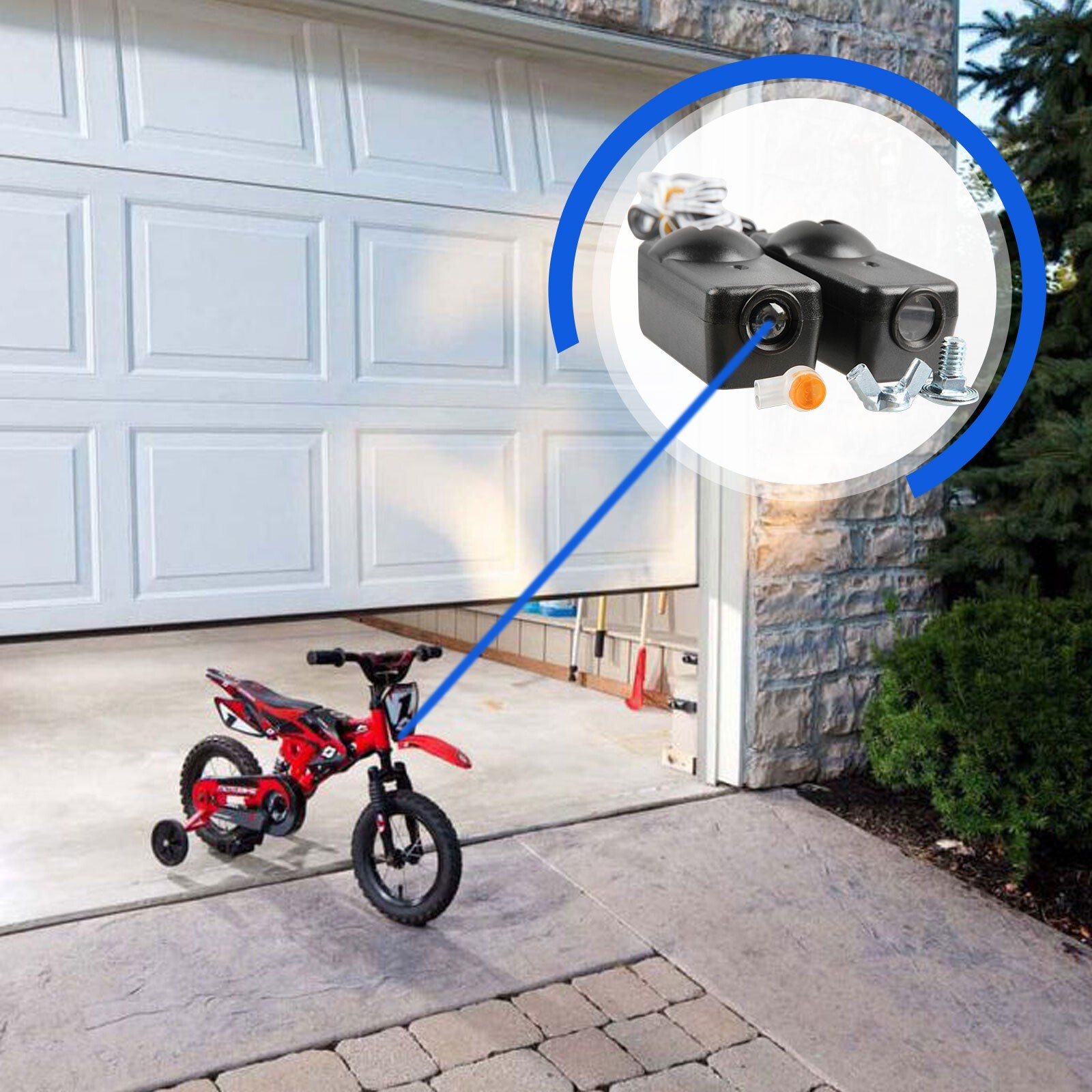 For 41A5034 Liftmaster Sears Craftsman Sensor Photo Eye Only Garage Door Opener