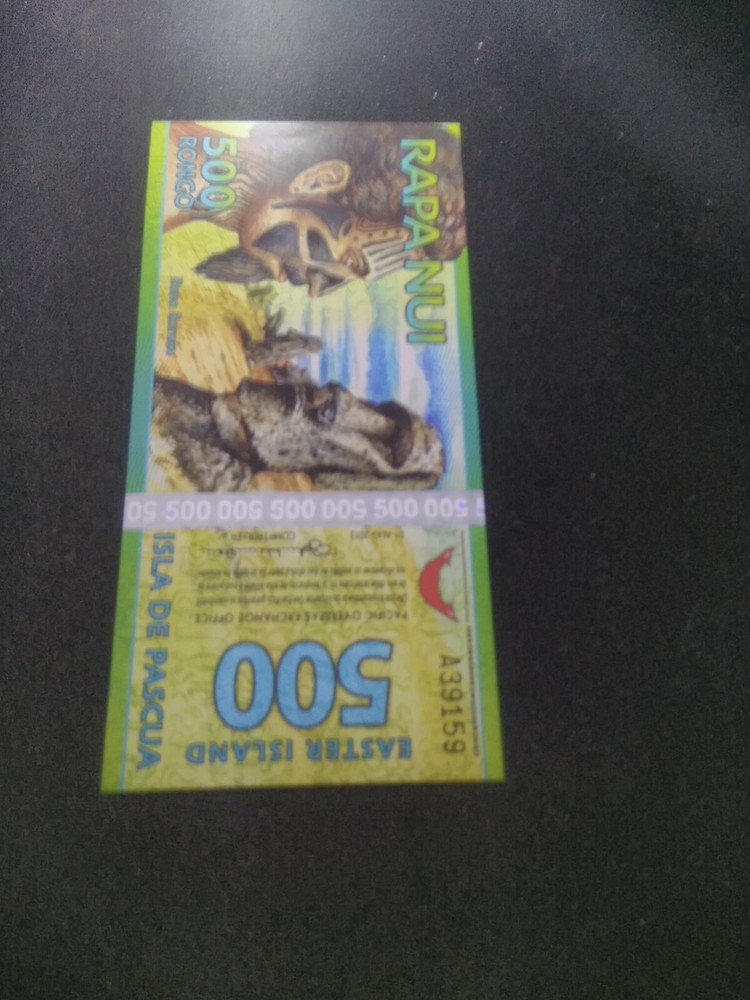 Eastern Islands, 500 Rongo, Test Note, UNC