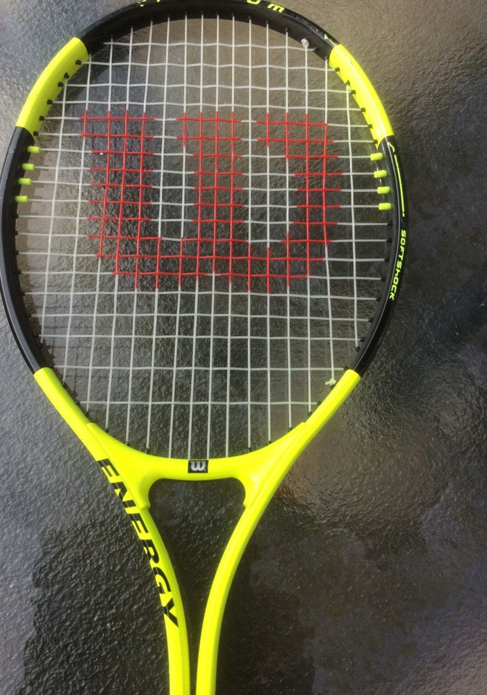 WILSON TITANIUM SOFT SHOCK TENNIS RACKET WITH CASE